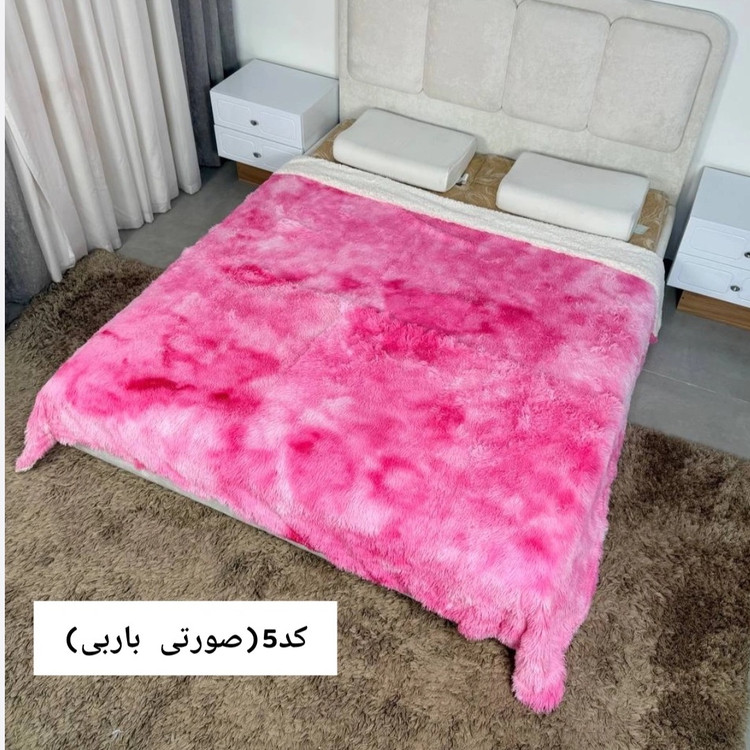 پتو تدی یکنفره خز بلند التیمیت وارداتی