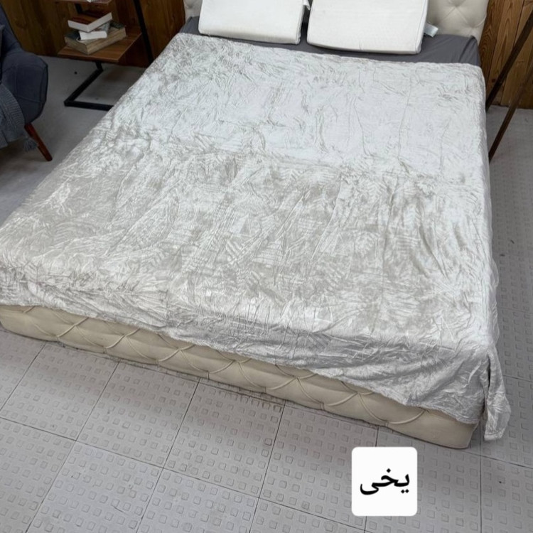 پتو دونفره چهار فصل طرح برجسته کاج وارداتی