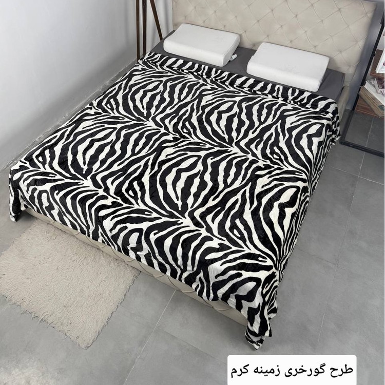 پتو دونفره چهارفصل پوست حیوانی وارداتی