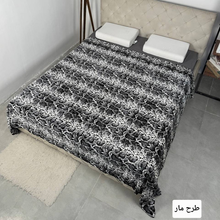 پتو دونفره چهارفصل پوست حیوانی وارداتی