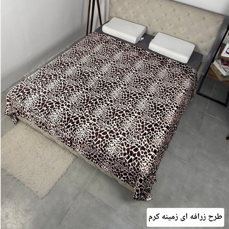پتو دونفره چهارفصل پوست حیوانی وارداتی