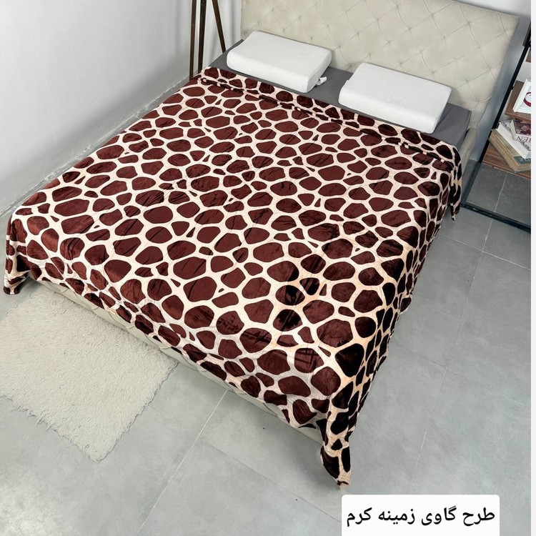 پتو دونفره چهارفصل پوست حیوانی وارداتی