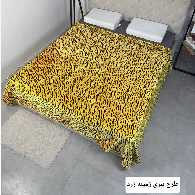 پتو دونفره چهارفصل پوست حیوانی وارداتی