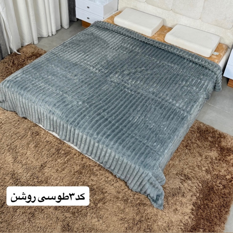 پتو یکنفره و دونفره پلیسه گرم بالا وارداتی