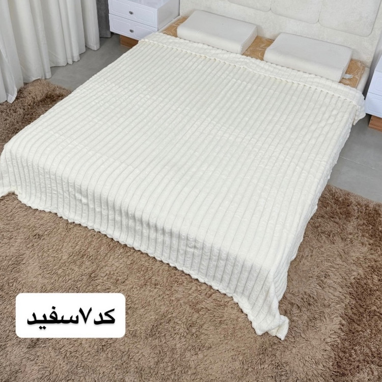 پتو یکنفره و دونفره پلیسه گرم بالا وارداتی