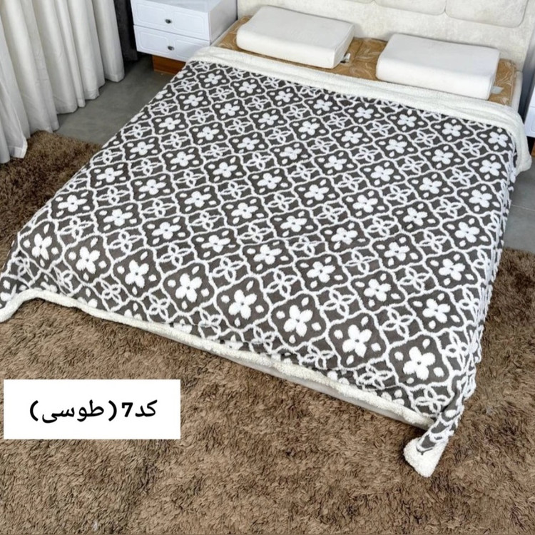 پتو تدی دونفره گل برند التیمیت وارداتی
